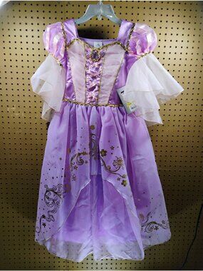 Disney Princess Rapunzel Girls Costume Fancy Dress 7/8